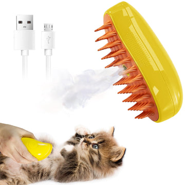 3 in 1 Self Cleaning Steam Pet Grooming Brush